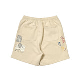 NORTHFIELD SWEAT SHORT - OATMEAL GREY