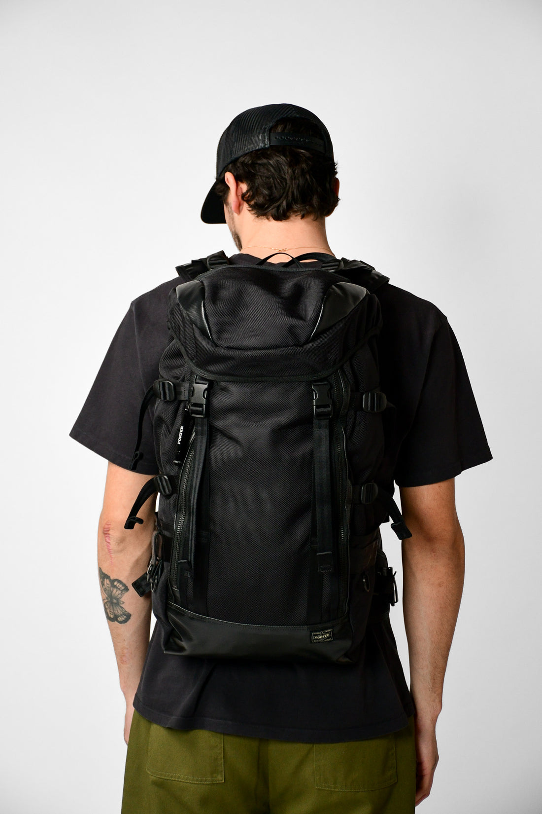 Porter - Yoshida & Co Tanker day backpack, BLACK