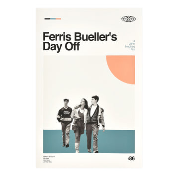 SANDGRAIN STUDIO - MOVIE PRINT - FERRIS BUELLER'S DAY OFF