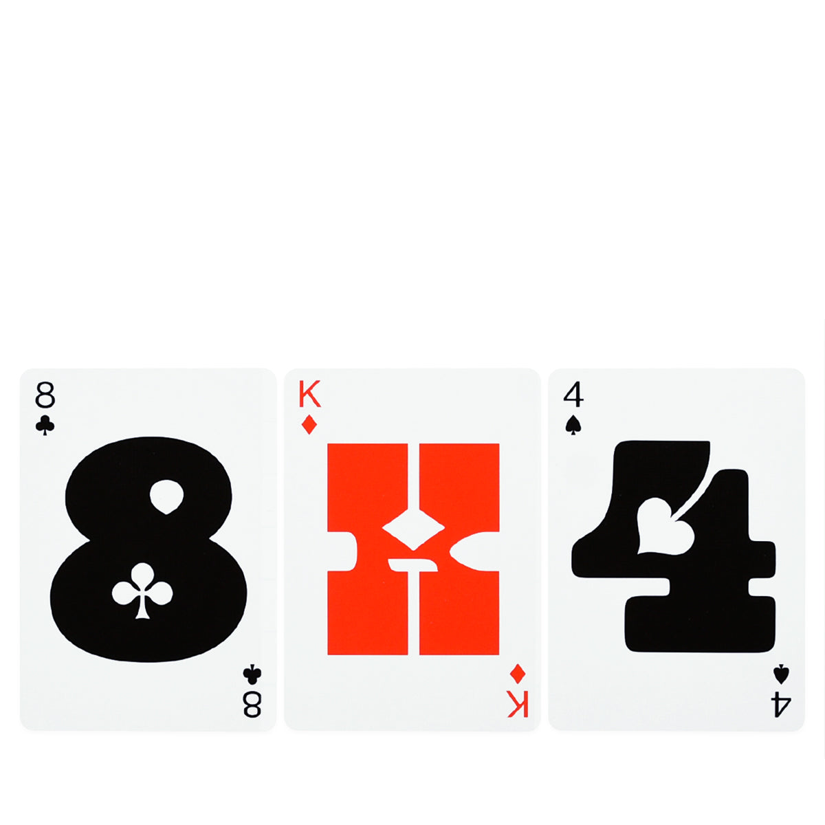 ART OF PLAY - PLAYING CARDS - JUST TYPE - EDITION 2