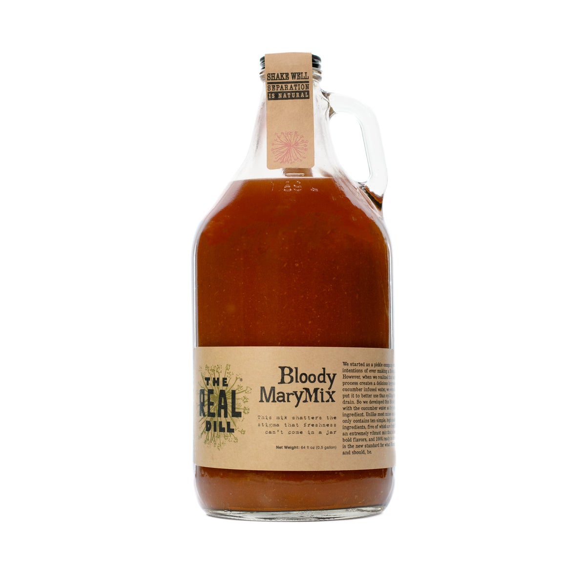 THE REAL DILL - BLOODY MARY MIX - GROWLER