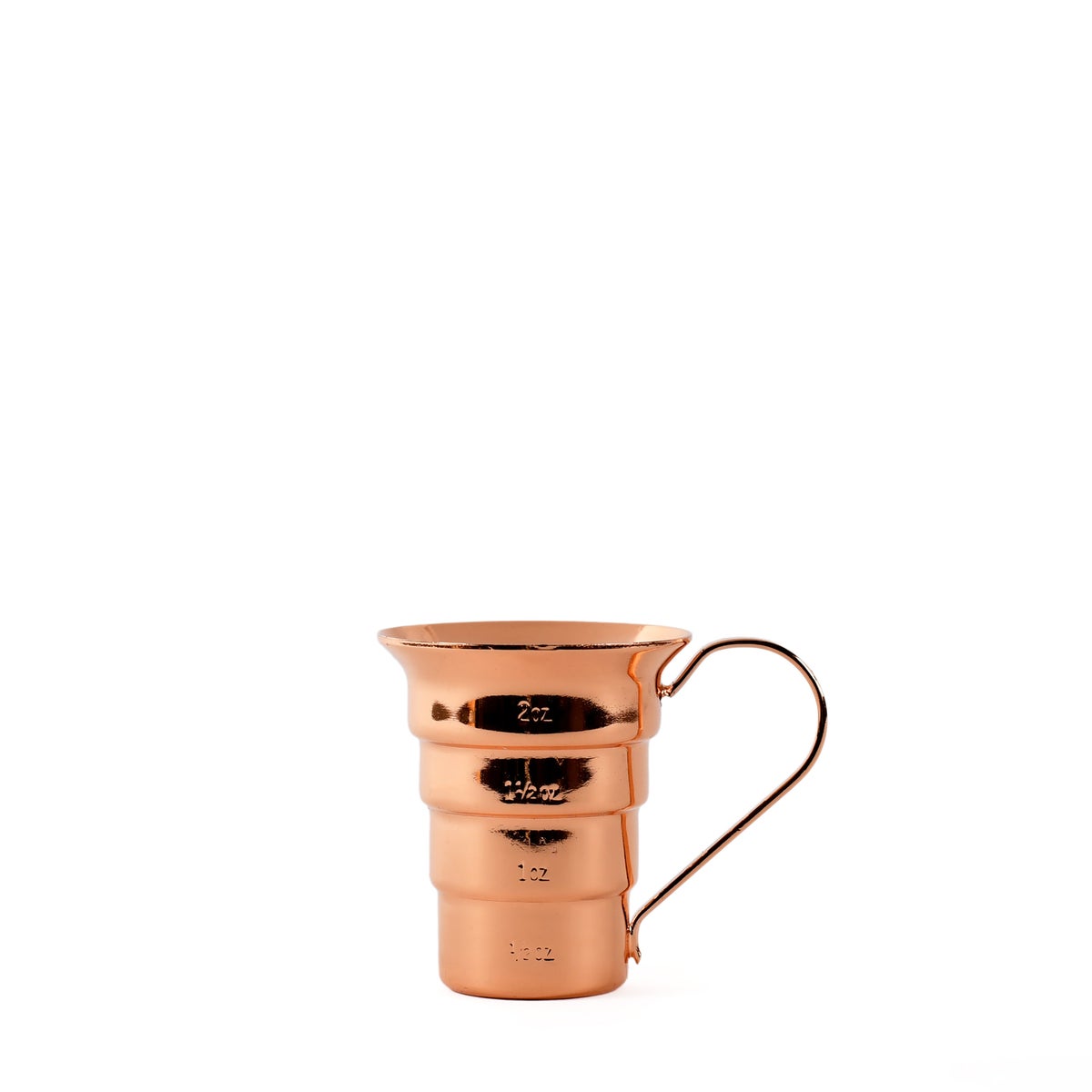 COCKTAIL KINGDOM - STEPPED JIGGER - COPPER PLATED
