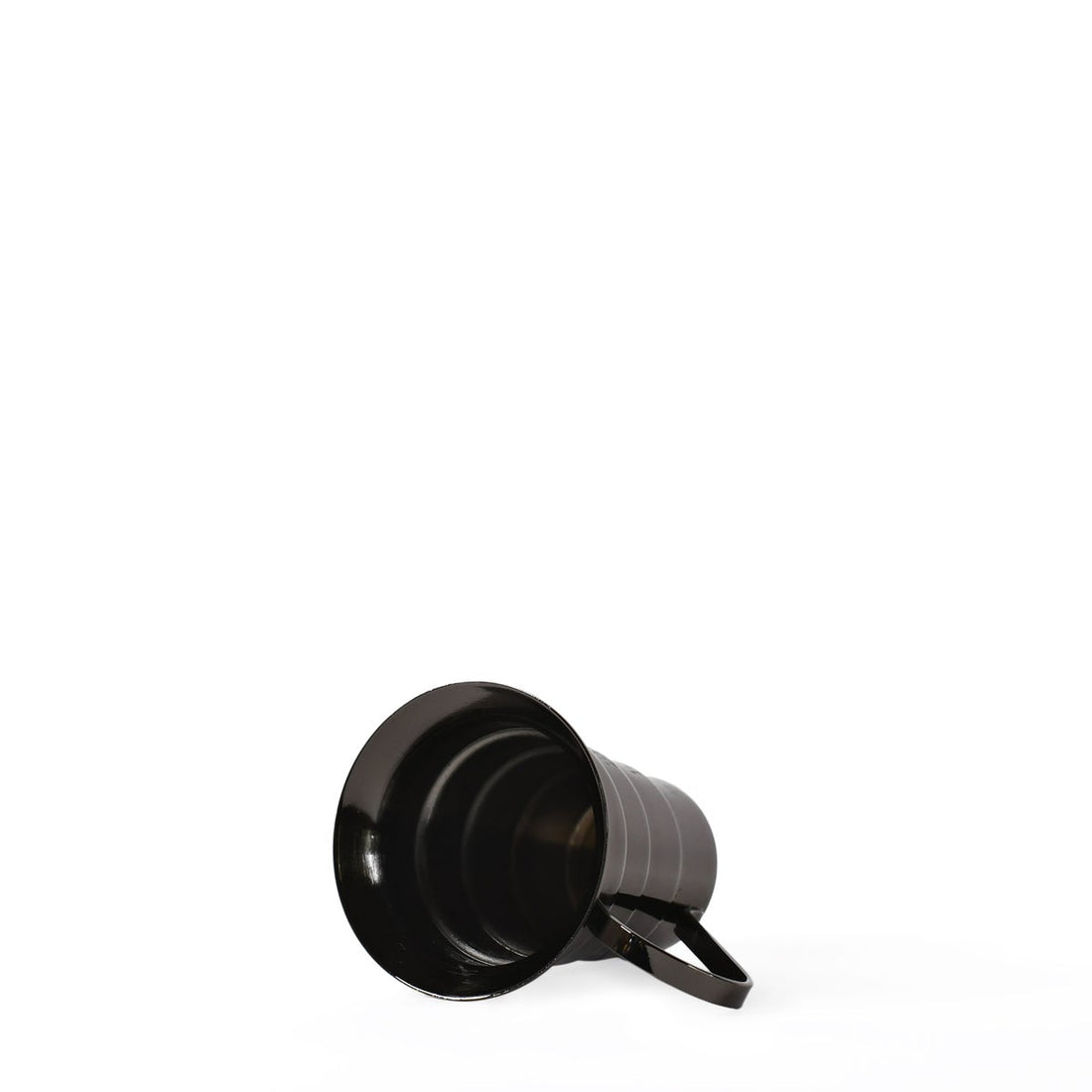 COCKTAIL KINGDOM - STEPPED JIGGER - GUNMETAL BLACK