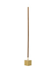 INCENSE HOLDER - GOLD CUBIC - TS121