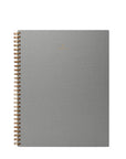 APPOINTED - NOTEBOOK - DOVE GREY - GRID