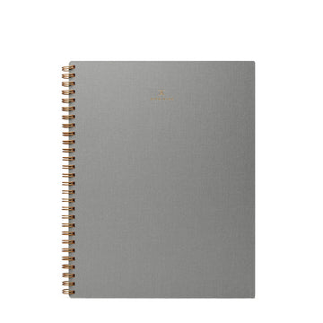 APPOINTED - NOTEBOOK - DOVE GREY - GRID