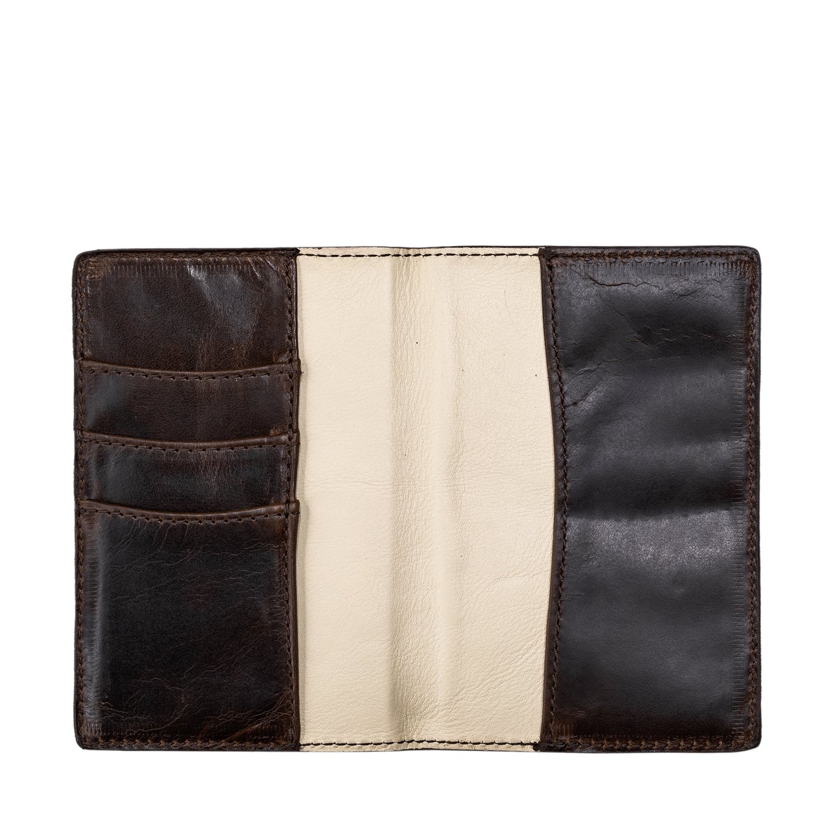 MOORE & GILES PASSPORT WALLET BROMPTON BROWN CURRICULUM