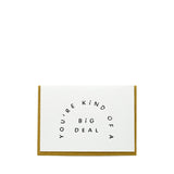 GREETING CARD - BIG DEAL