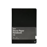A5 HARDCOVER NOTEBOOK - BLACK - LINED