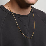 CHAIN - 2MM CUBAN CHAIN - GOLD