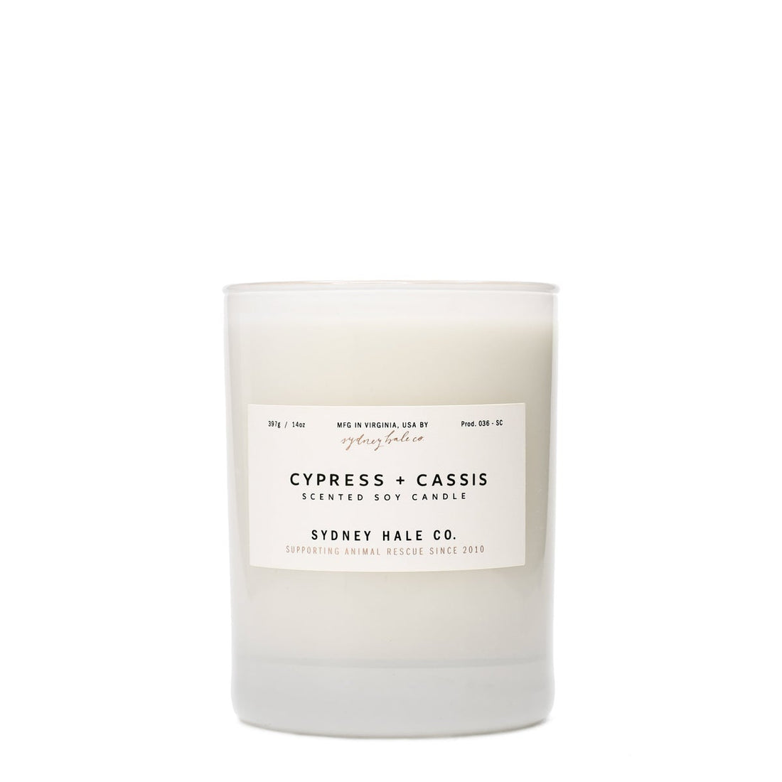 SYDNEY HALE - CYPRESS + CASSIS CANDLE
