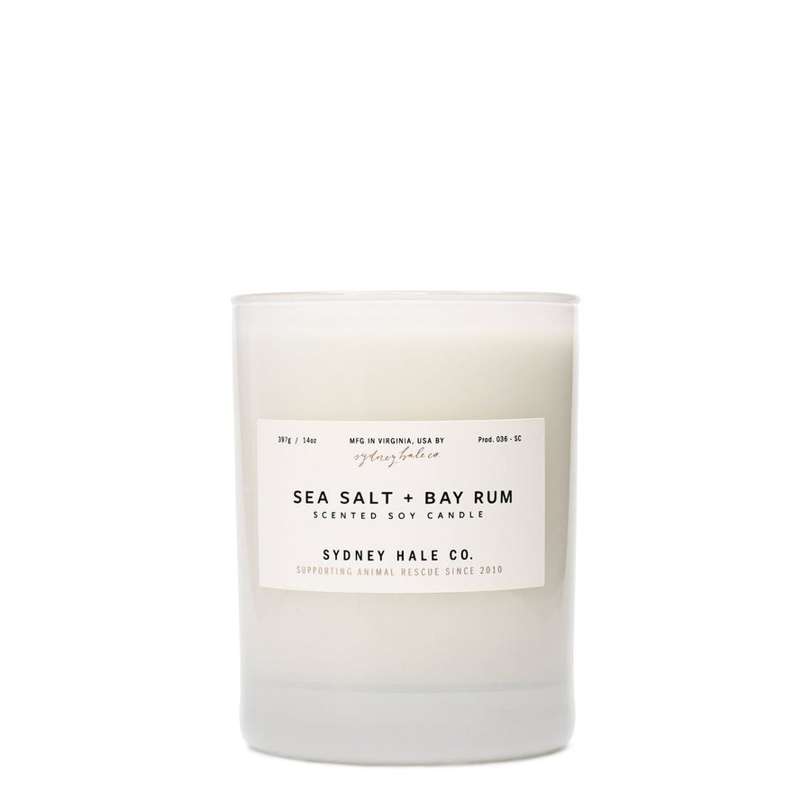 SYDNEY HALE SEA SALT + BAY RUM CANDLE CURRICULUM