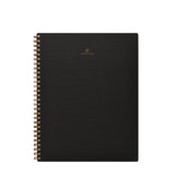 NOTEBOOK - CHARCOAL GREY - GRID