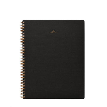 APPOINTED - NOTEBOOK - CHARCOAL GREY - GRID